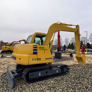 OFERTA ESPECIAL Excavadora Hidráulica Komatsu PC60 Modelo 2022 Excelente Estado Motor Diésel Confiable Bomba Hidráulica 100% Origen Japonés - Product Image 1