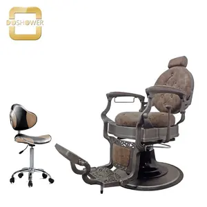 流行的仿古理发椅，专业理发椅供应商，用于沙龙理发椅设备
