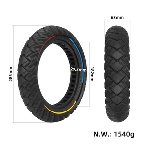 ULIP 12x2.125 12x2.5 Solid Tire <b>28mm</b> Slot Anti Puncture 12*2.125 Off Road Tyre for XM 6 Pro Electric Scooter Solid Tire 12*2.5 - Product Image 2