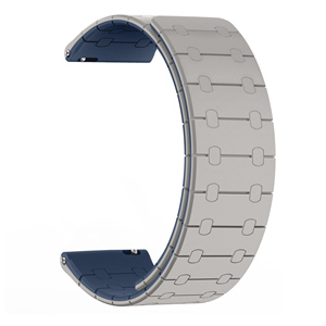 Bracelet de montre magnétique en silicone à libération rapide RYB 22 mm pour <span class=keywords><strong>Samsung</strong></span> <span class=keywords><strong>Gear</strong></span> <span class=keywords><strong>S3</strong></span> Galaxy Watch 46 mm 2019 Galaxy Watch 3 45 mm - Product Image 1