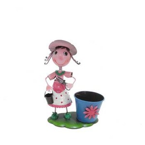 Maceta <span class=keywords><strong>de</strong></span> Metal con Recubrimiento en Polvo Personalizada <span class=keywords><strong>de</strong></span> Alta Calidad, Linda Decoración <span class=keywords><strong>de</strong></span> Jardín para Interiores y Exteriores, Hecha a Mano, Duradera - Product Image 3