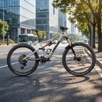 Nouveau VTT électrique tout carbone Amflow PX Carbon Pro 700Wh 2026 Avinox M2S 150Nm FOX Factory à suspension intégrale