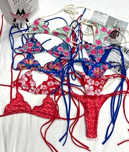 Bikini <span class=keywords><strong>da</strong></span> <span class=keywords><strong>Donna</strong></span> Personalizzato OEM a Trama Ruvida Set Bikini Stampato Costume <span class=keywords><strong>da</strong></span> <span class=keywords><strong>Bagno</strong></span> <span class=keywords><strong>Sexy</strong></span> <span class=keywords><strong>da</strong></span> <span class=keywords><strong>Donna</strong></span> 2026 - Product Image 4