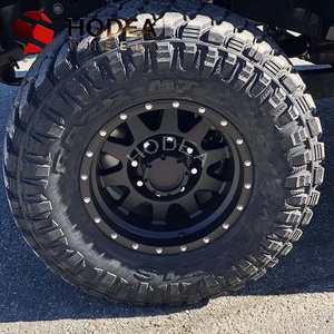 Rines Todoterreno Forjados Estilo Beadlock en Negro Mate de 17", 18" y 20" para Jeep Wrangler/Ford F150/Toyota Prado, Offset Negativo - Product Image 4