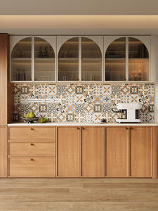 <span class=keywords><strong>Armoire</strong></span> <span class=keywords><strong>à</strong></span> vin en bois de style moderne français avec panneaux en acier inoxydable, grande capacité, portes vitrées, pour <span class=keywords><strong>salle</strong></span> <span class=keywords><strong>à</strong></span> <span class=keywords><strong>manger</strong></span> et salon - Product Image 2