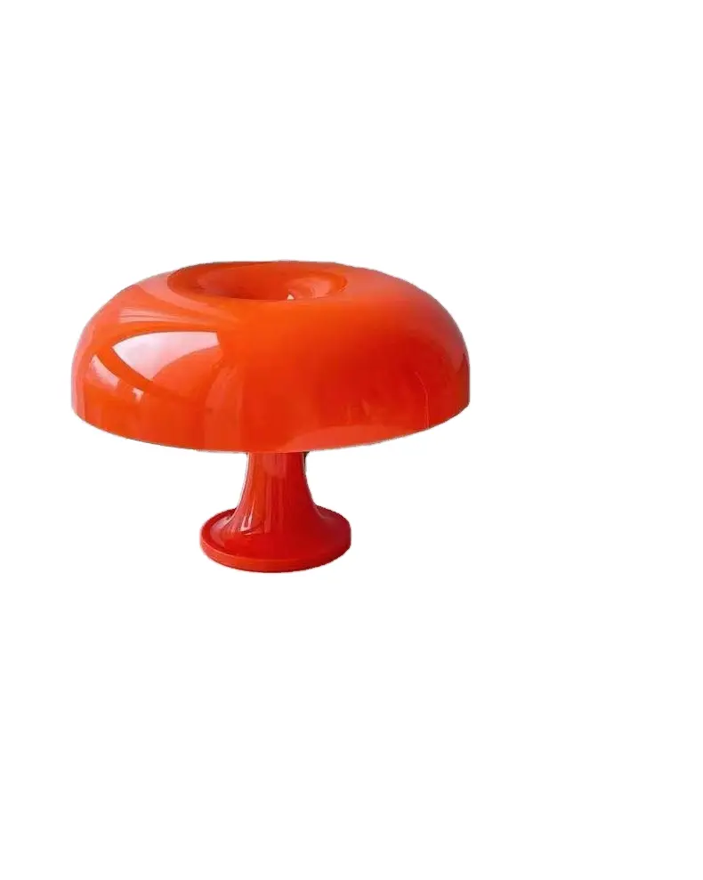 Orange color USB Acrylic high light orange/white mushroom lamp colorful night light