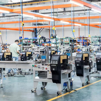 Machine d'emballage horizontale automatique à commande servo SZ-280 pour sachets oreillers, idéale pour l'industrie alimentaire et l'emballage commercial de gaufres