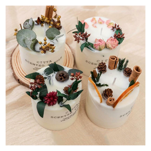 Special Design Scented <strong>Candle</strong> Soy Wax Scented <strong>Candles</strong> with Dried Flowers No Minimum - Product Image 4