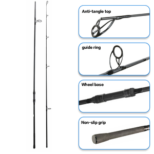 <span class=keywords><strong>Canne</strong></span> à pêche à la carpe en carbone 30T 40T, 2 sections, 12 pieds, anti-corrosion - Product Image 6