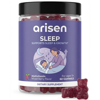 Gummies pour le sommeil OEM Enfants et adolescents Aide naturelle au sommeil Gummies à la mélatonine Compléments végétaliens Bonbons pour les corps grands et en pleine croissance Âges 4+