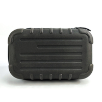 Étui étanche en EVA pour accessoires électriques, boîte de voyage portable en EVA pour batterie externe, étui numérique rigide en EVA gris pour câble USB