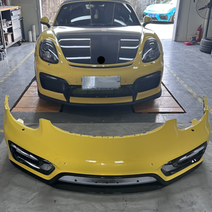 สำหรับรถปอร์เช่ 981 บ็อกซเตอร์ เคย์แมน ปี 2013-2015 อะไหล่ภายนอกรถยนต์ ชุดแต่งกันชนหน้าแบบ GTS  แบบไม่ต้องดัดแปลง  ประกอบสำเร็จ  ใช้แล้ว - Product Image 6