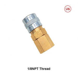 Raccord rapide HPA Foster US à déconnexion rapide, coupleur femelle et prise mâle Marui KJW/WE KSC/KWA pour adaptateurs de vannes de chargeur - Product Image 3