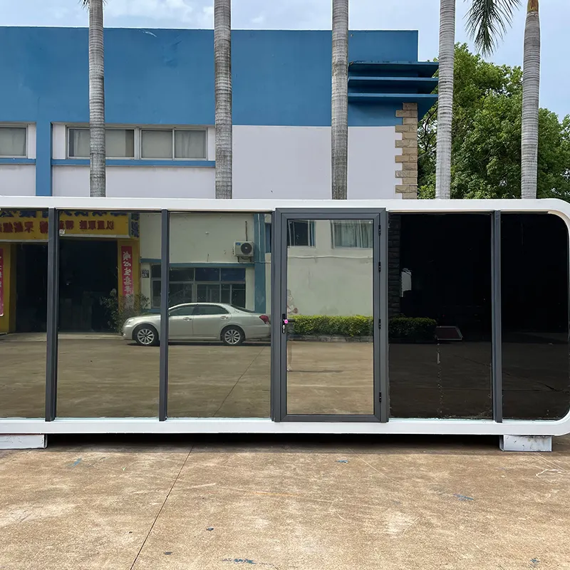 Hộp Năng Lượng Mặt Trời Di Động 20ft Giá Rẻ Hộp Đựng Apple Cabin Nhỏ Sang Trọng Nhà Lắp Ghép Nhà Hiện Đại Có Đồ Nội Thất