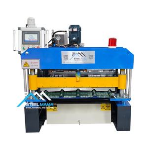 Machine de fabrication de feuilles de toiture trapézoïdales 840 IBR de haute précision entièrement automatique populaire au Cameroun - Product Image 1