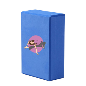 Eko geri dönüşümlü yüksek yoğunluklu köpük POE ucuz yoga yapı köpük blokları özel logo ile basılmış - Product Image 6