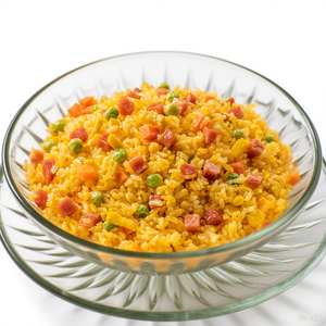 Ju Kou Fu, pollo al curry precocinado, arroz frito, plato semiacabado instantáneo para calentar y comer - Product Image 1