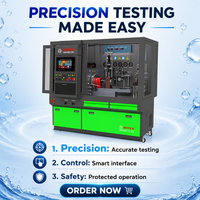 Testeur d'injecteurs électriques multicanal BOTEN Cr1016 avec mesure de pression d'injection EUI EUP BOTEN