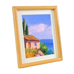 Vendita calda A5/A4/A3/A2 cornice decorativa in legno Art Display MDF cornice foto - Product Image 1
