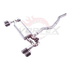 Échappement Valvetronic en acier inoxydable Vortex pour BMW F22 218i 220i 2014-2024, embouts en carbone Catback - Product Image 5
