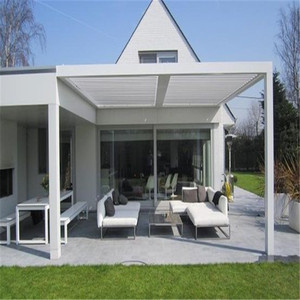 Topwindow de Patio de Aluminio de persiana de Aluminio Material de Aluminio <span class=keywords><strong>4X3</strong></span> moderno <span class=keywords><strong>techo</strong></span> retráctil <span class=keywords><strong>Pergola</strong></span> - Product Image 1