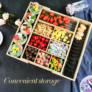 Grand tiroir de rangement extensible en bambou et rotin, écologique et multifonctionnel, pour couverts et ustensiles de cuisine, personnalisable - Product Image 3