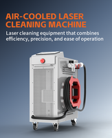 Nouvelle machine de nettoyage au laser à fibre Qiongji haute précision pour aluminium/acier inoxydable, puissance 1500-2000W, vitesse >30m/h, garantie 1 an