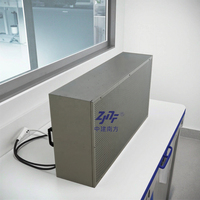 ES Plug H13 H14 U15 langit-langit portabel tipe vertikal desain baru FFU 3x2 Unit jamur penyebar udara Volume besar 99.99%