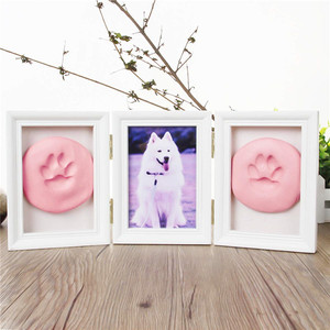 Kit de cadre photo pour empreintes de mains de bébé, souvenir, cadre photo pour empreintes de pattes d'animaux, empreintes de pieds de nouveau-né - Product Image 6