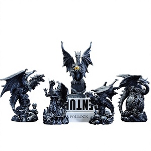 Ornamento in Resina a Forma di Uovo di Drago per Halloween, Decorazione da Scrivania Ispirata a <span class=keywords><strong>Game</strong></span> <span class=keywords><strong>of</strong></span> <span class=keywords><strong>Thrones</strong></span> - Product Image 1
