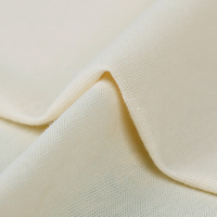 Tissu tricoté 65% coton 35% polyester, doux, respirant, anti-humidité, pour impression réactive et t-shirts