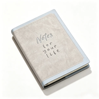 Carnet de notes A4 en PU, reliure sans fil, personnalisable, couverture rigide, idéal pour les cadeaux d'affaires – Vente en gros