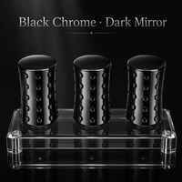 Emballage personnalisé pour vernis à ongles en gel, conception OEM, bouchon à vis en plastique, logo privé, haute qualité, acrylique transparent, impression sérigraphique mate