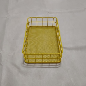 现代金属丝布粉末涂层立式多功能书籍收纳架 - Product Image 4