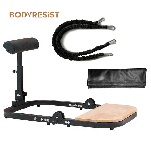 Fitness Equipment Adjustable Folding Glute Hip Trainer Bands Belt Hip Thruster Machine
