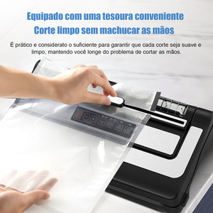 Tự động điện chân không niêm phong máy cho nhà bếp sử dụng với thiết kế nhỏ gọn và nhiều niêm phong chế độ - Product Image 3