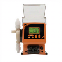 Bomba Dosificadora Química de Diafragma con Motor Paso a Paso de 30L/H, PVDF, Digital, RS485, Modbus, Compacta, para Transferencia de Líquidos, Industrial, OEM