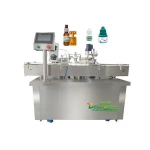 stainless steel 304 shanghai factory delaney brand 4 heads 20-80bpm eyedrop filling machines