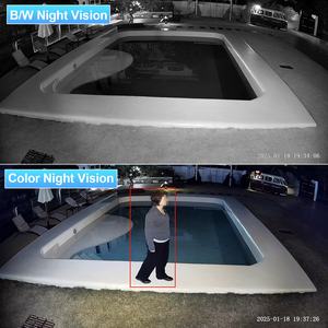 GWSECU 8MP 30fps CMOS 4K PoE PTZ IPセキュリティカメラ 双方向音声 フルカラー 広角光学ズーム 家庭/ビジネス監視 - Product Image 5