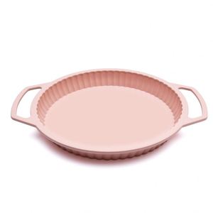Outil de pâtisserie Maxfree, moule à pâtisserie rond multifonction sans BPA, moule à gâteau en silicone avec anneau en acier pour gâteau de 10 pouces - Product Image 5