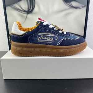 Zapatos Deportivos Casuales de Moda para Mujer, Primavera 2026, Nuevos, de Cuero Genuino y Mezclilla, Estilo Forrest Gump - Product Image 5