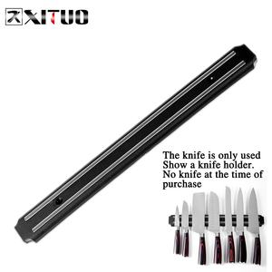 XITUO Bar Porte-<span class=keywords><strong>Couteau</strong></span> Support Magnétique <span class=keywords><strong>Couteau</strong></span> Mur Rack De Rangement Maison Aimant Multi-usages Cuisine Outil Pour <span class=keywords><strong>Couteau</strong></span> En Acier Inoxydable - Product Image 2