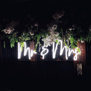 Fabricant Vente Chaude Personnalisé Éclairage Décoratif Lettres Acrylique Led Néons Mariage Enseigne <span class=keywords><strong>Au</strong></span> Néon Parti Néon Signes - Product Image 4