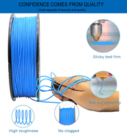 Sting3d filamen pencetak 3d TPU fleksibel, filamen pencetak 3D 1kg 1.75mm toleransi +/-0.02mm 95A 3d