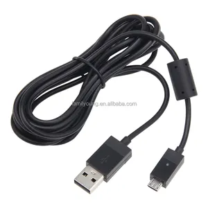<span class=keywords><strong>Cable</strong></span> de Carga Micro <span class=keywords><strong>USB</strong></span> de 2.75M para <span class=keywords><strong>Control</strong></span> Inalámbrico de X-box <span class=keywords><strong>One</strong></span> ONES/X para PS4 - Product Image 1