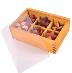 Mainan Edukasi untuk Mencegah Penyakit Alzheimer, Permainan untuk Mengembangkan Kecerdasan, Mainan Kayu Solid dengan Kotak - Product Image 3