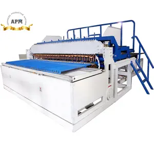 Automatic 3D panel fence welded wire mesh making machine