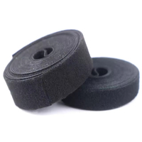 Bande auto-agrippante double face élastique 100 % nylon pour câbles et fils, avec mousqueton robuste et velcro personnalisé