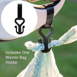 Sacs à déjections pour chats et chiens à base d'amidon de maïs avec poignée, sacs à déjections extra épais et anti-fuites pour chats et chiens, parfum lavande - Product Image 6