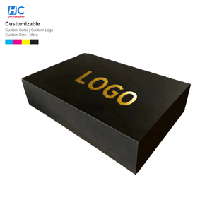 Merry Christmas Custom Logo Folding <b>Gift</b> <b>Box</b> Luxury <b>Magnetic</b> Rigid Paper Packaging <b>Box</b> for Holiday Presents Souvenir New Year - Product Image 2